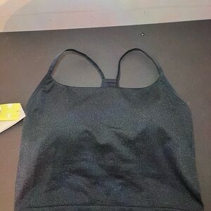 All in Motion Black Sports Bra Intimates & Sleepwear